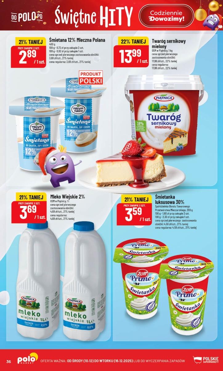 Gazetka promocyjna POLOmarket do 16/12/2025 str.36
