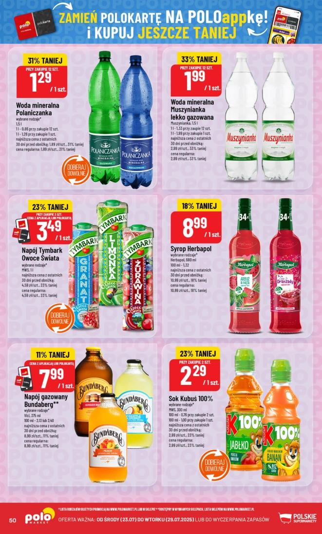 Gazetka promocyjna POLOmarket do 29/07/2025 str.50