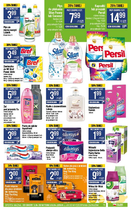 Gazetka promocyjna POLOmarket do 09/04/2019 str.15