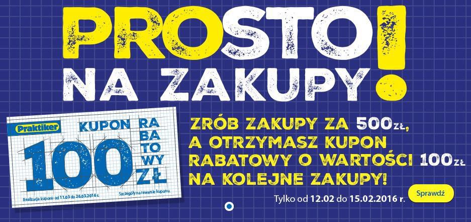 Gazetka promocyjna Praktiker do 15/02/2016 str.0