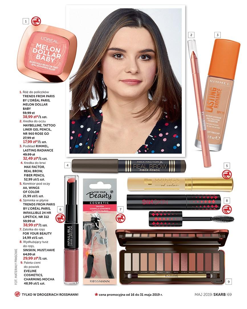 Gazetka promocyjna Rossmann do 31/05/2019 str.69