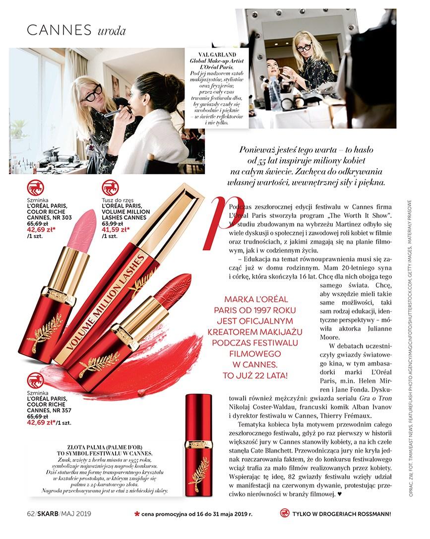 Gazetka promocyjna Rossmann do 31/05/2019 str.62