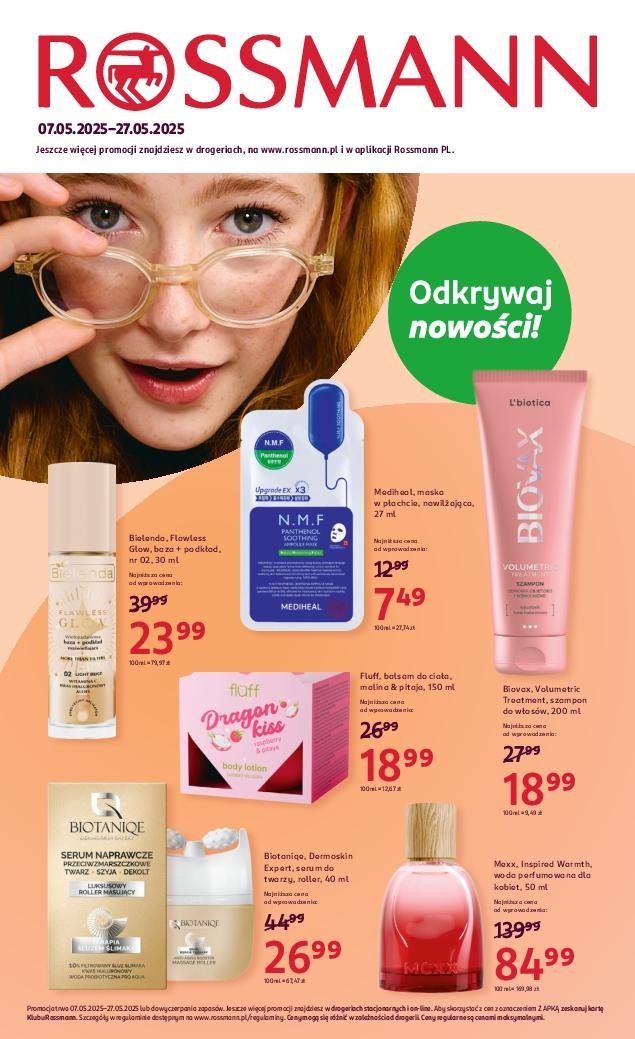 Gazetka promocyjna Rossmann do 27/05/2025 str.1
