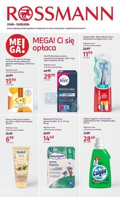 Rossmann gazetka - od 31/08/2024 do 13/09/2024