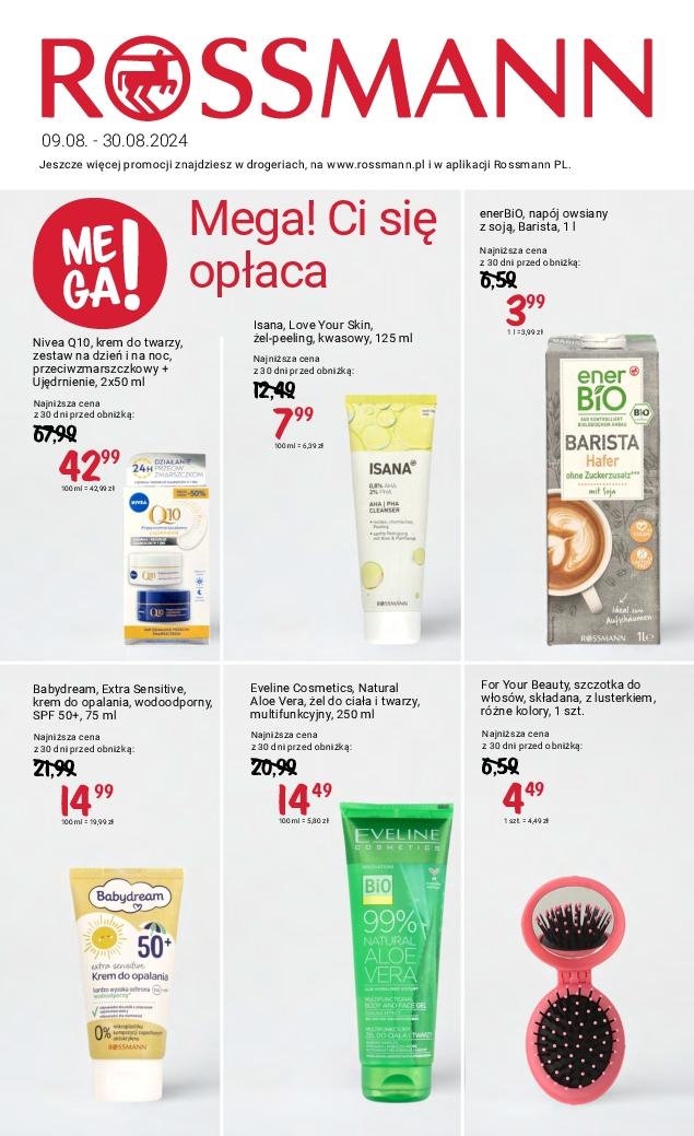 Gazetka promocyjna Rossmann do 30/08/2024 str.1