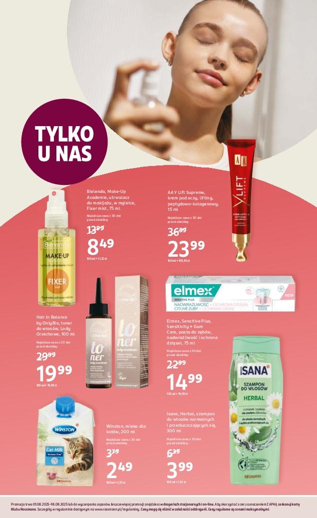Gazetka promocyjna Rossmann do 18/08/2025 str.3
