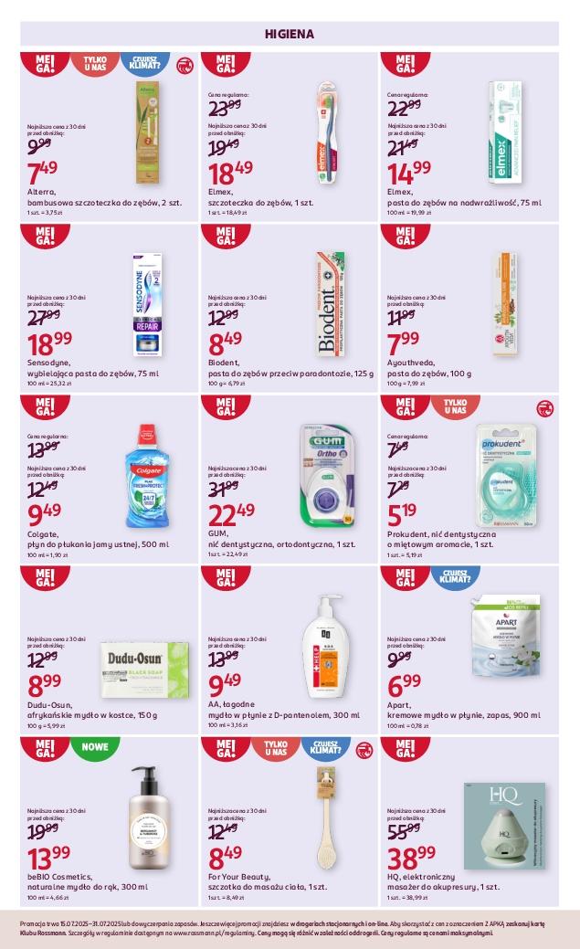 Gazetka promocyjna Rossmann do 31/07/2025 str.7
