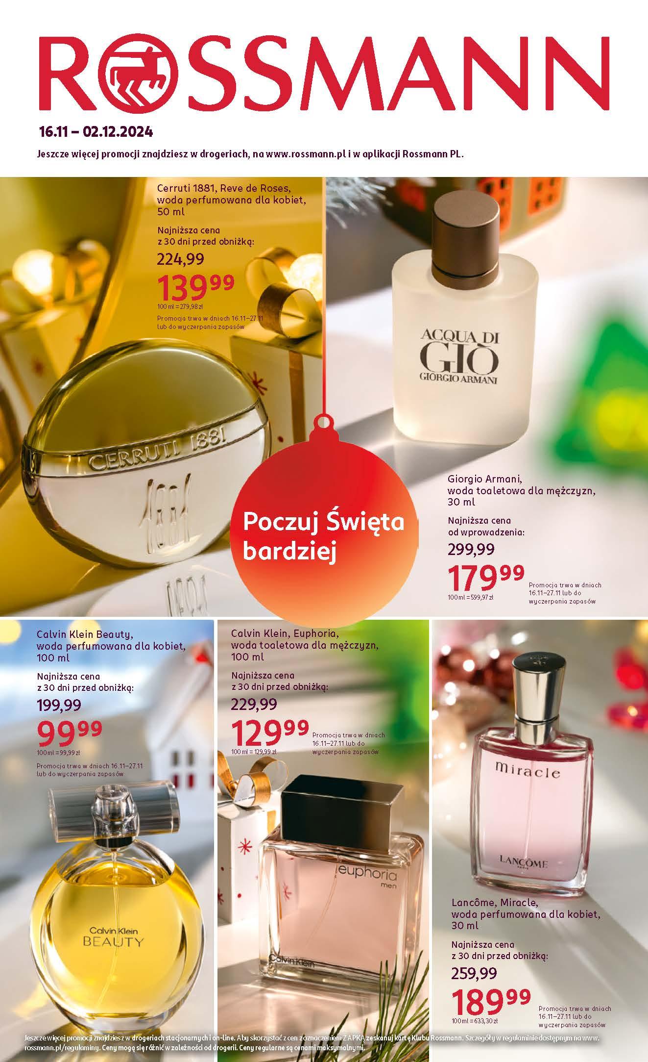 Gazetka promocyjna Rossmann do 02/12/2024 str.1