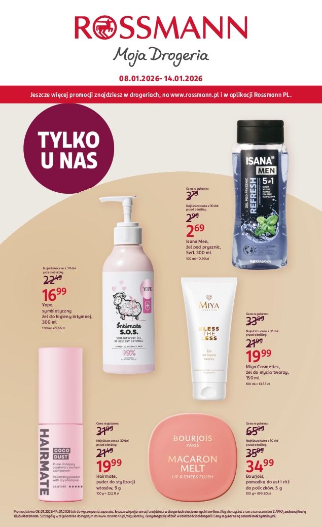 Gazetka promocyjna Rossmann do 14/01/2026 str.1