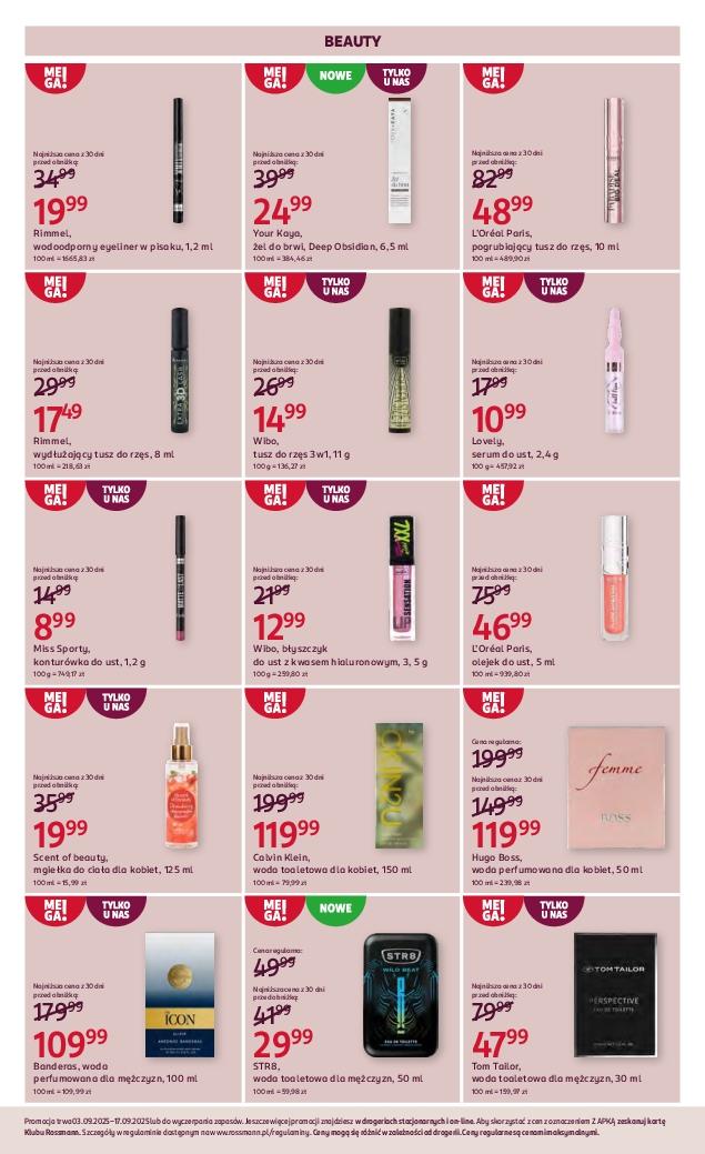 Gazetka promocyjna Rossmann do 17/09/2025 str.10