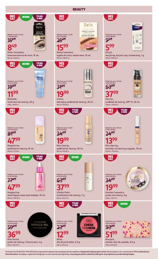 Gazetka promocyjna Rossmann do 17/09/2025 str.9