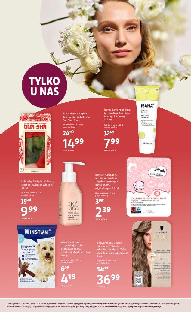 Gazetka promocyjna Rossmann do 17/09/2025 str.3