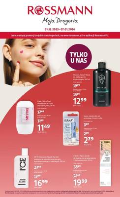 Rossmann gazetka - od 31/12/2025 do 07/01/2026