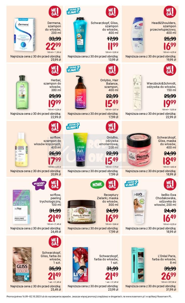 Gazetka promocyjna Rossmann do 02/10/2023 str.9