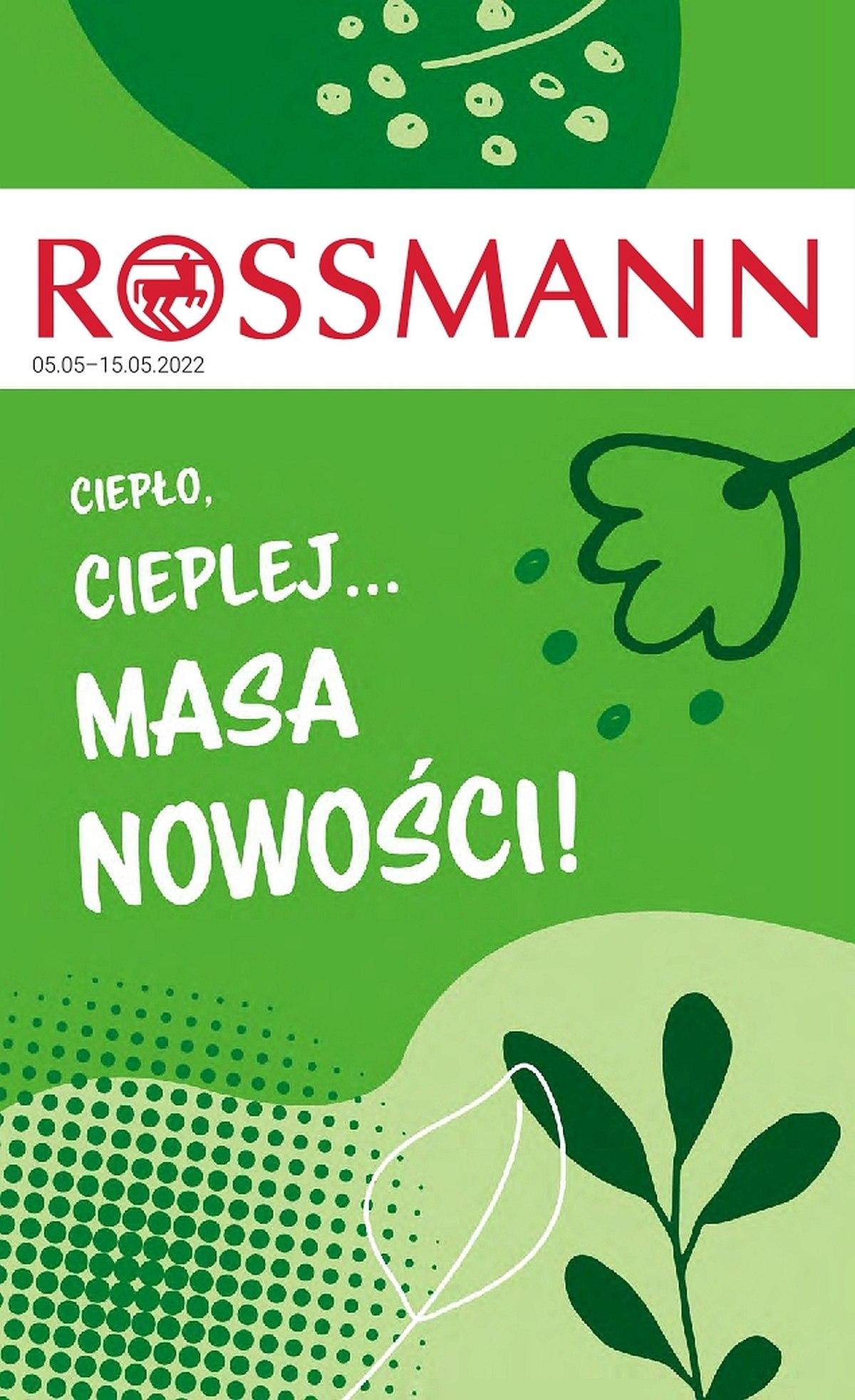 Gazetka promocyjna Rossmann do 15/05/2022 str.1