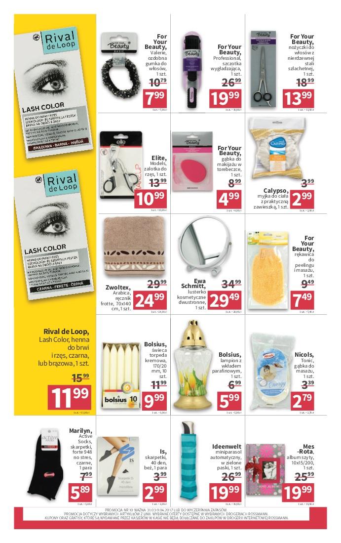 Gazetka promocyjna Rossmann do 09/04/2017 str.14