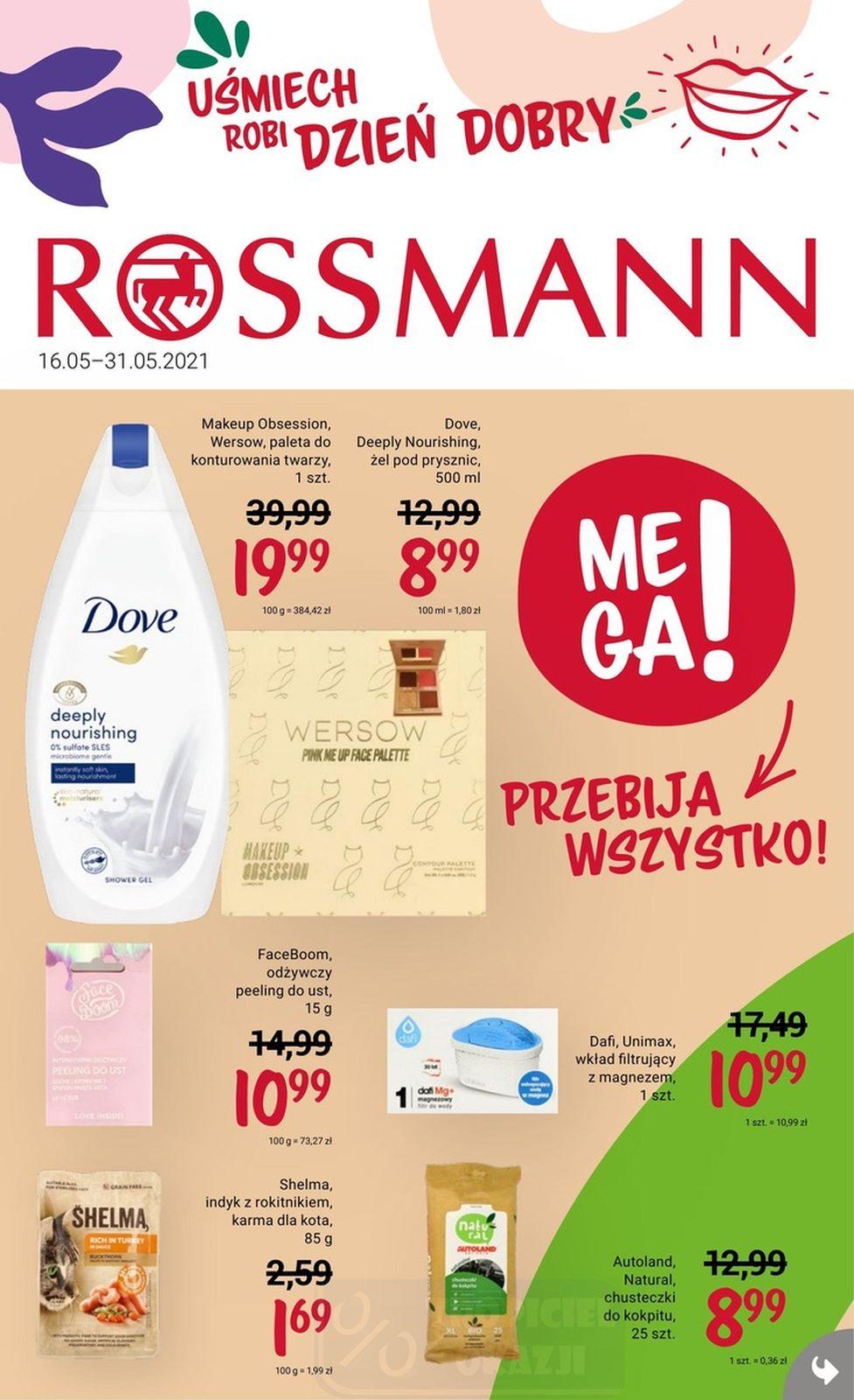 Gazetka promocyjna Rossmann do 31/05/2021 str.1