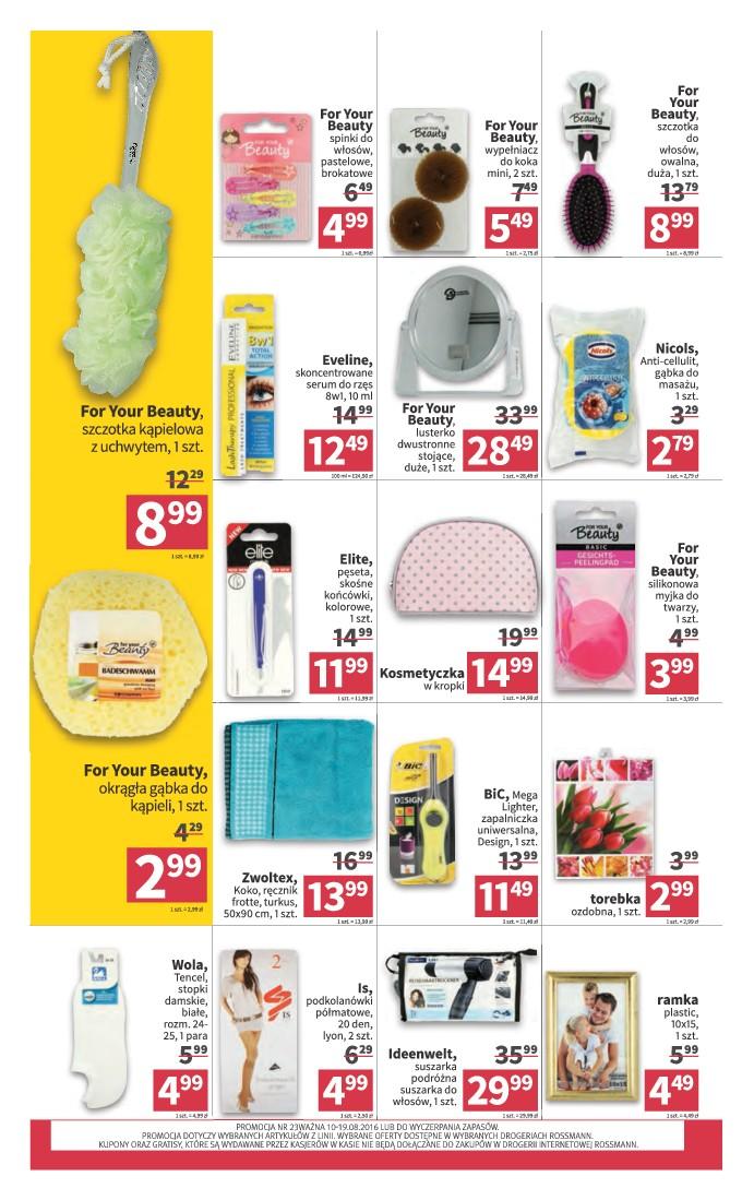 Gazetka promocyjna Rossmann do 19/08/2016 str.14