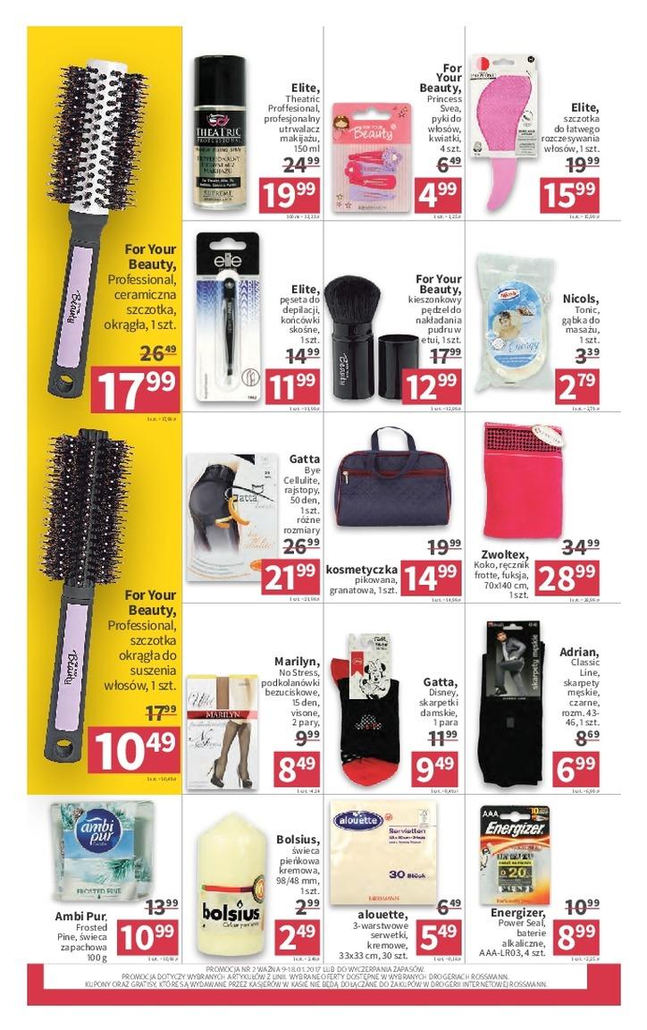 Gazetka promocyjna Rossmann do 18/01/2017 str.14