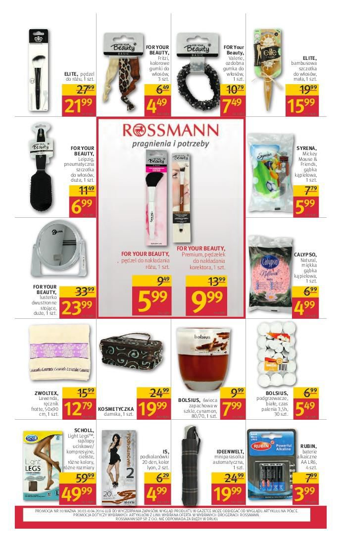 Gazetka promocyjna Rossmann do 08/04/2016 str.14