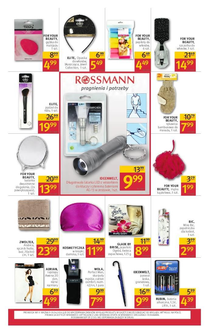 Gazetka promocyjna Rossmann do 19/04/2016 str.14