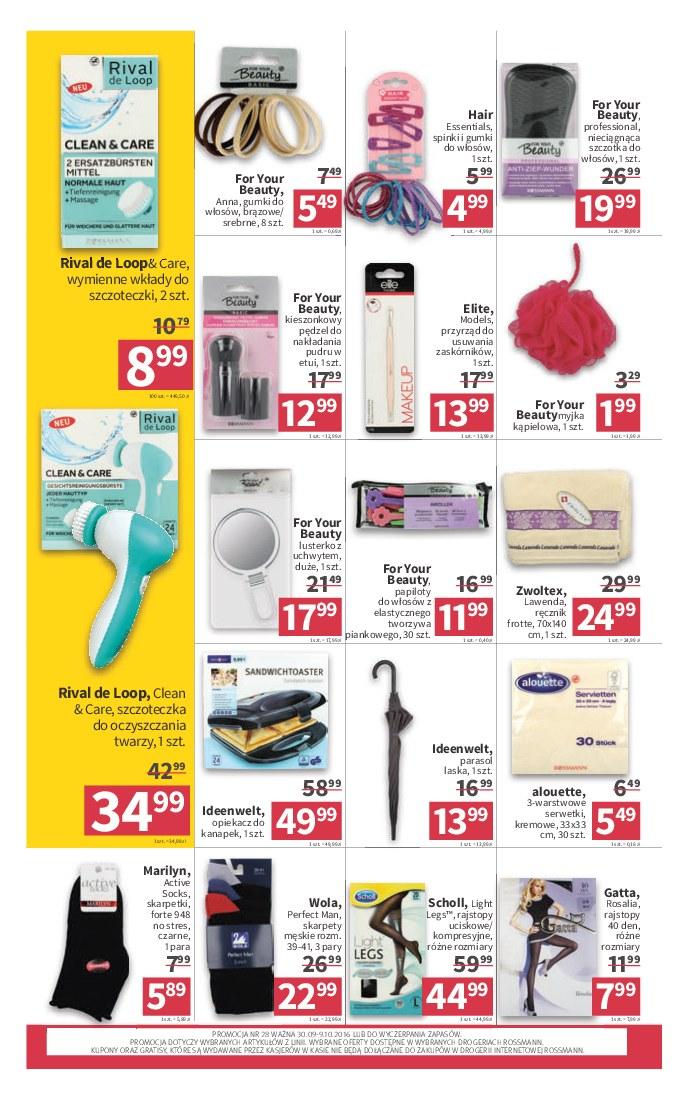 Gazetka promocyjna Rossmann do 09/10/2016 str.14