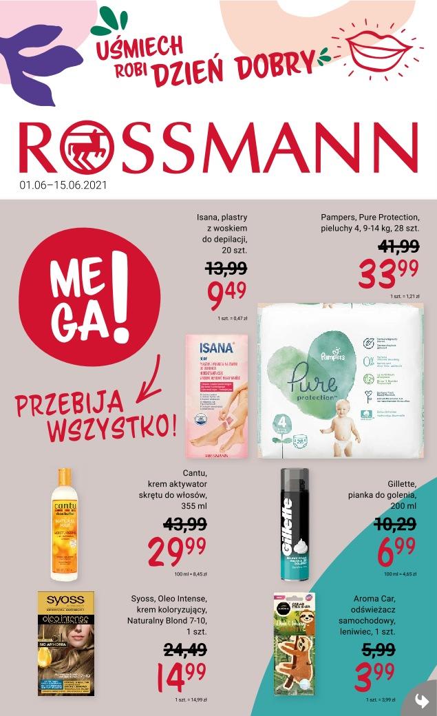 Gazetka promocyjna Rossmann do 15/06/2021 str.1