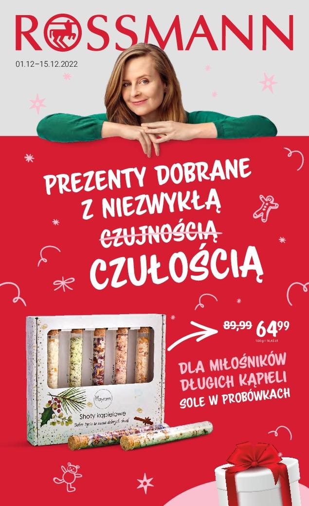 Gazetka promocyjna Rossmann do 15/12/2022 str.0