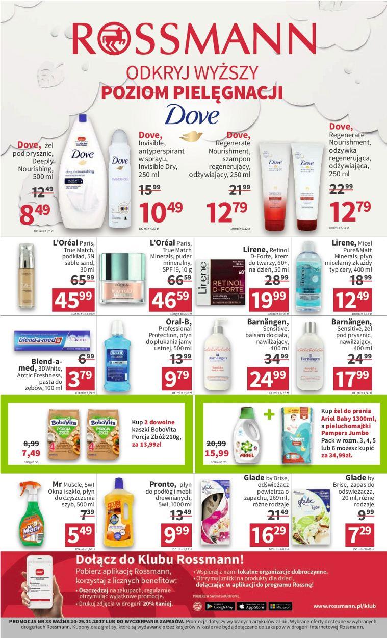 Gazetka promocyjna Rossmann do 29/11/2017 str.0