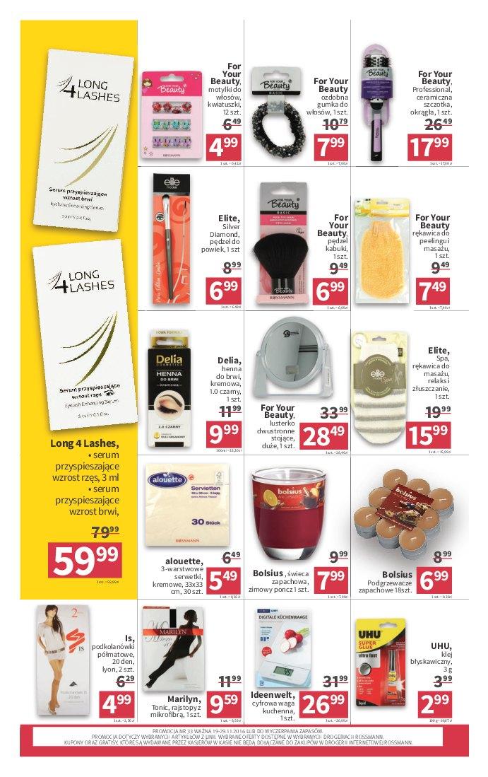 Gazetka promocyjna Rossmann do 29/11/2016 str.14