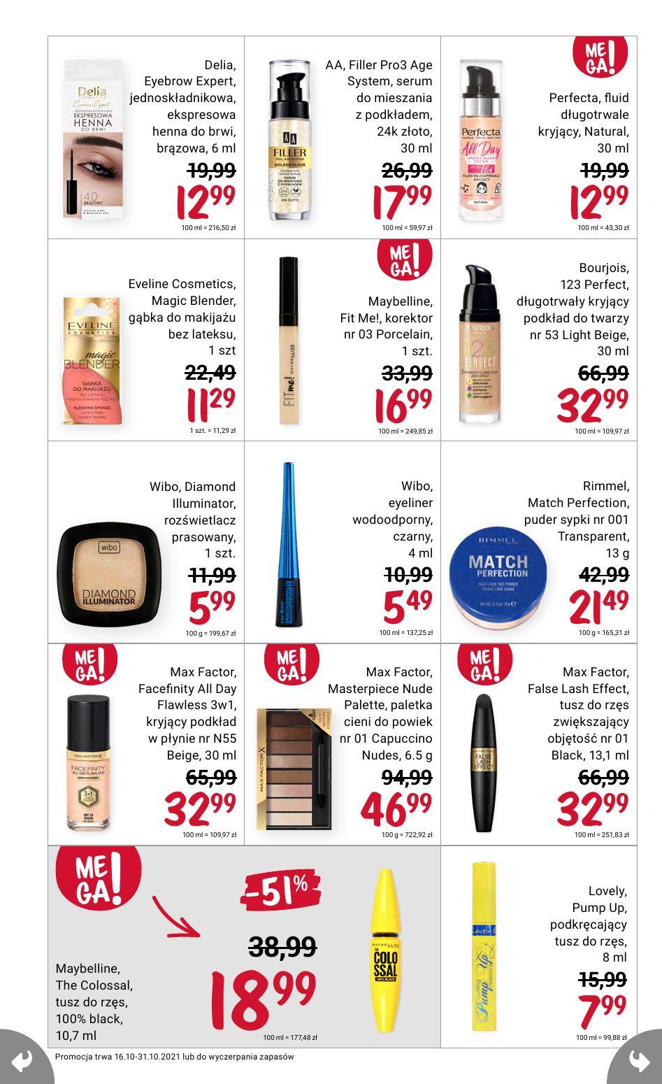 Gazetka promocyjna Rossmann do 31/10/2021 str.4