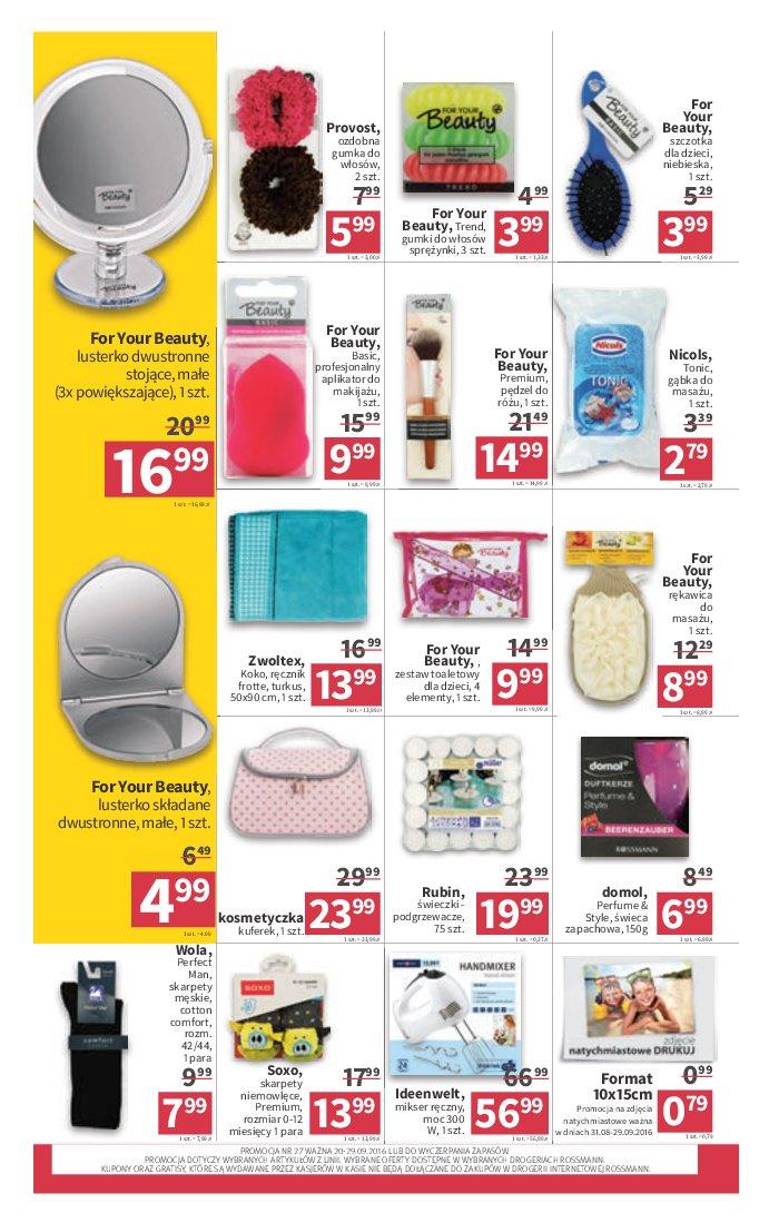 Gazetka promocyjna Rossmann do 29/09/2016 str.14