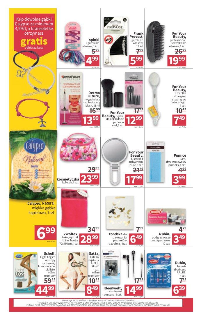 Gazetka promocyjna Rossmann do 09/09/2016 str.14