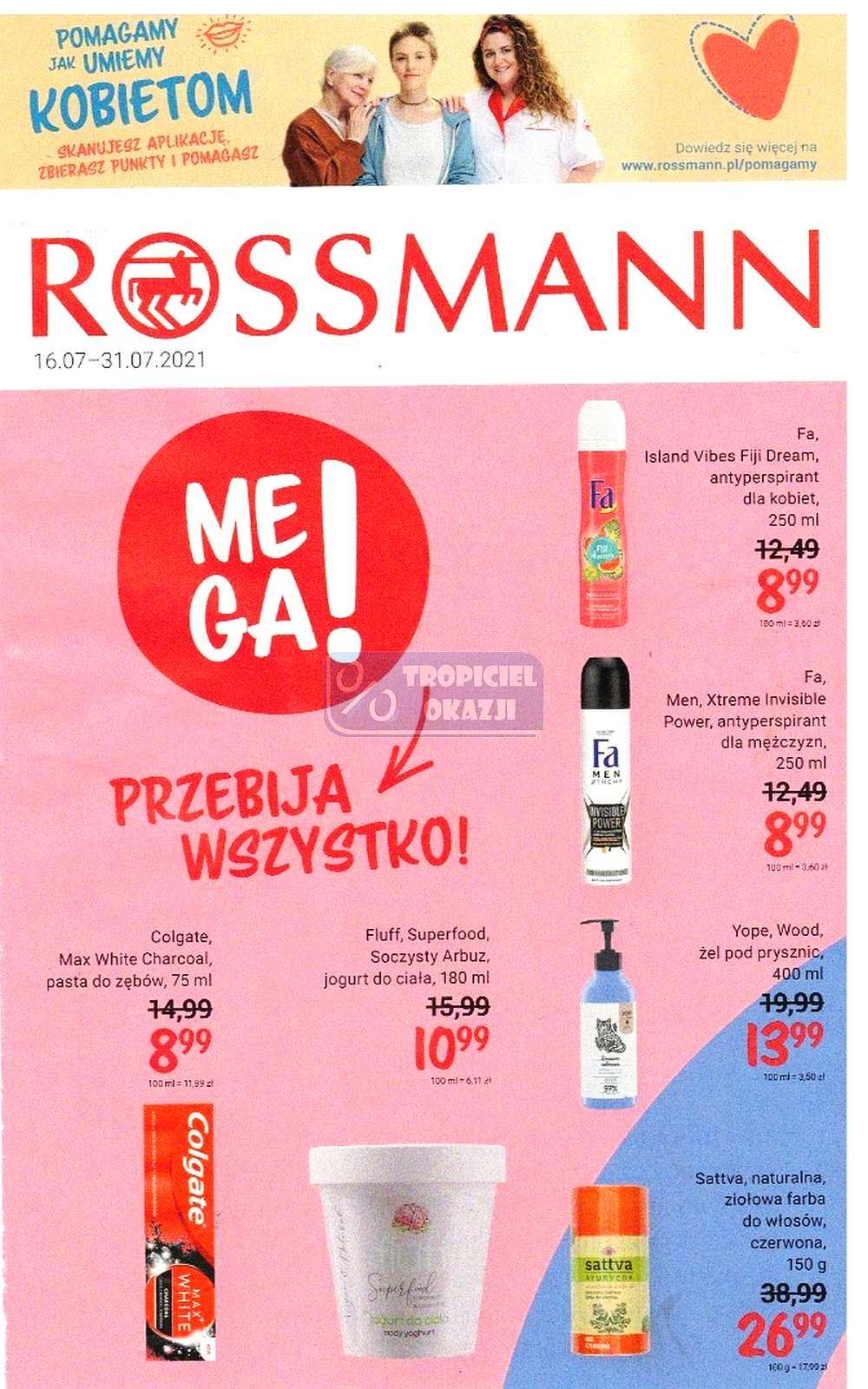 Gazetka promocyjna Rossmann do 31/07/2021 str.0