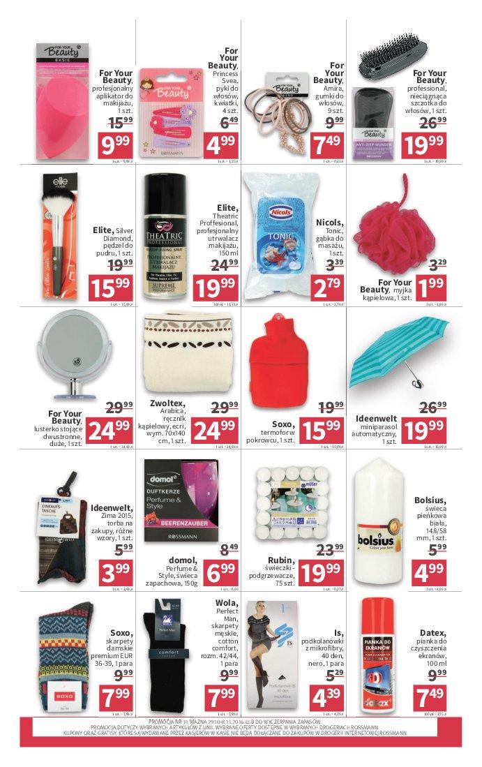 Gazetka promocyjna Rossmann do 08/11/2016 str.14