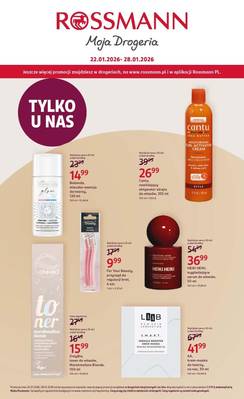 Rossmann gazetka - od 22/01/2026 do 28/01/2026