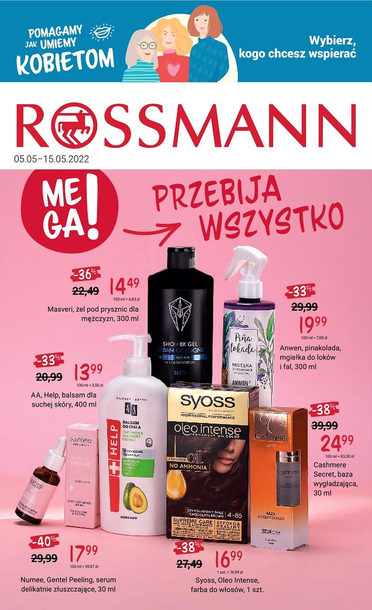 Gazetka promocyjna Rossmann do 15/05/2022 str.0