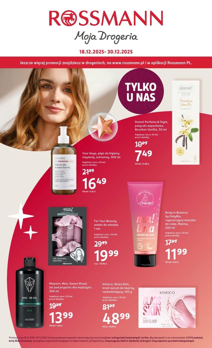 Gazetka promocyjna Rossmann do 30/12/2025 str.1