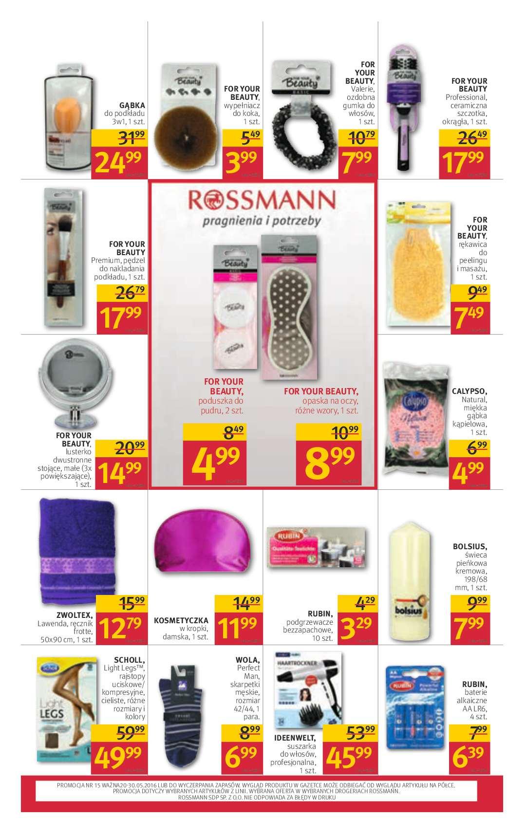 Gazetka promocyjna Rossmann do 30/05/2016 str.14