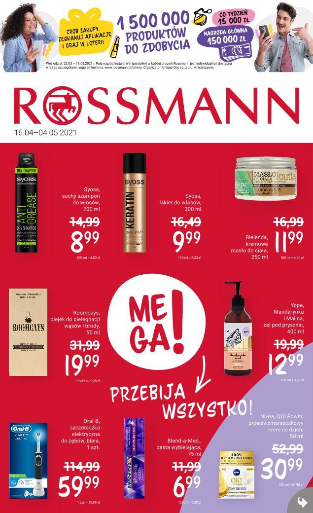 Gazetka promocyjna Rossmann do 04/05/2021 str.1