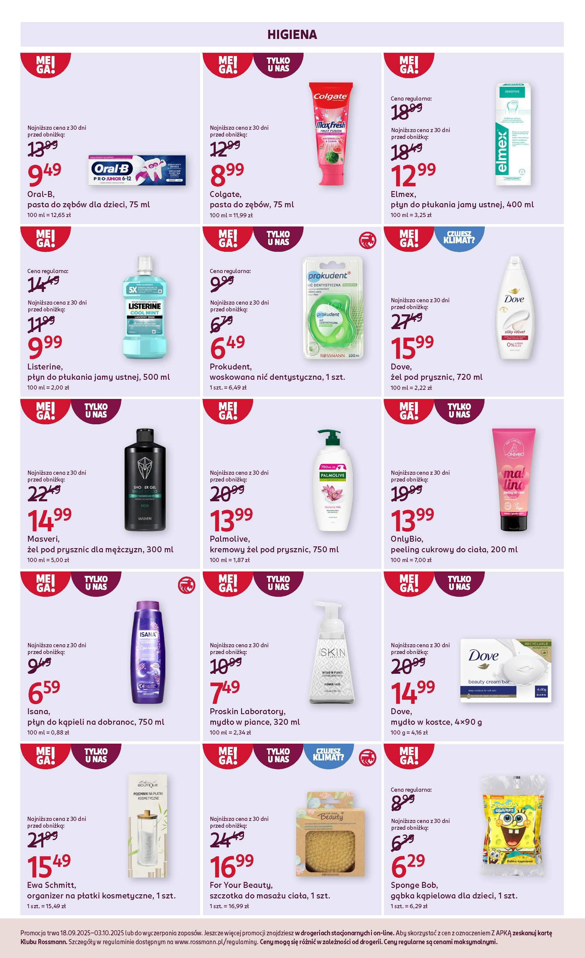 Gazetka promocyjna Rossmann do 03/10/2025 str.3