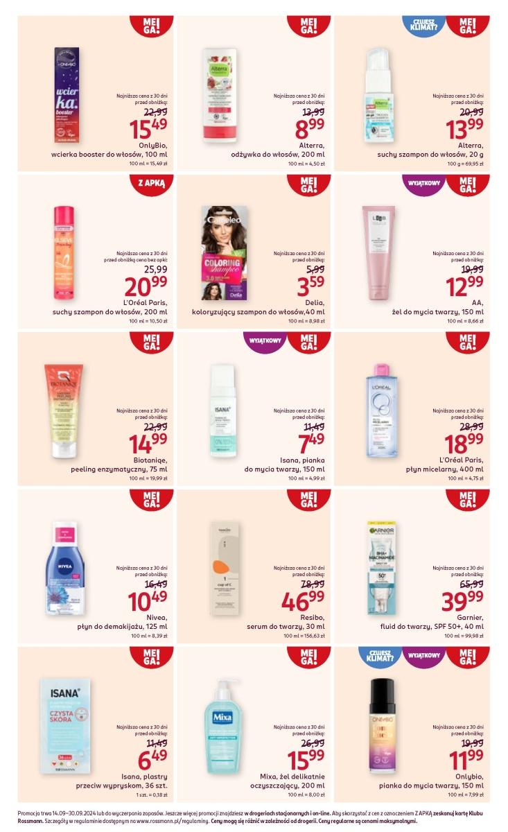 Gazetka promocyjna Rossmann do 20/09/2024 str.9