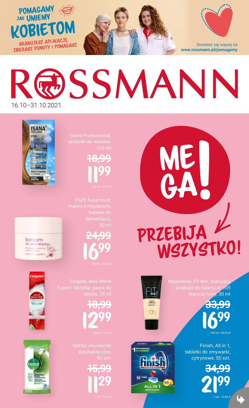 Gazetka promocyjna Rossmann do 31/10/2021 str.0