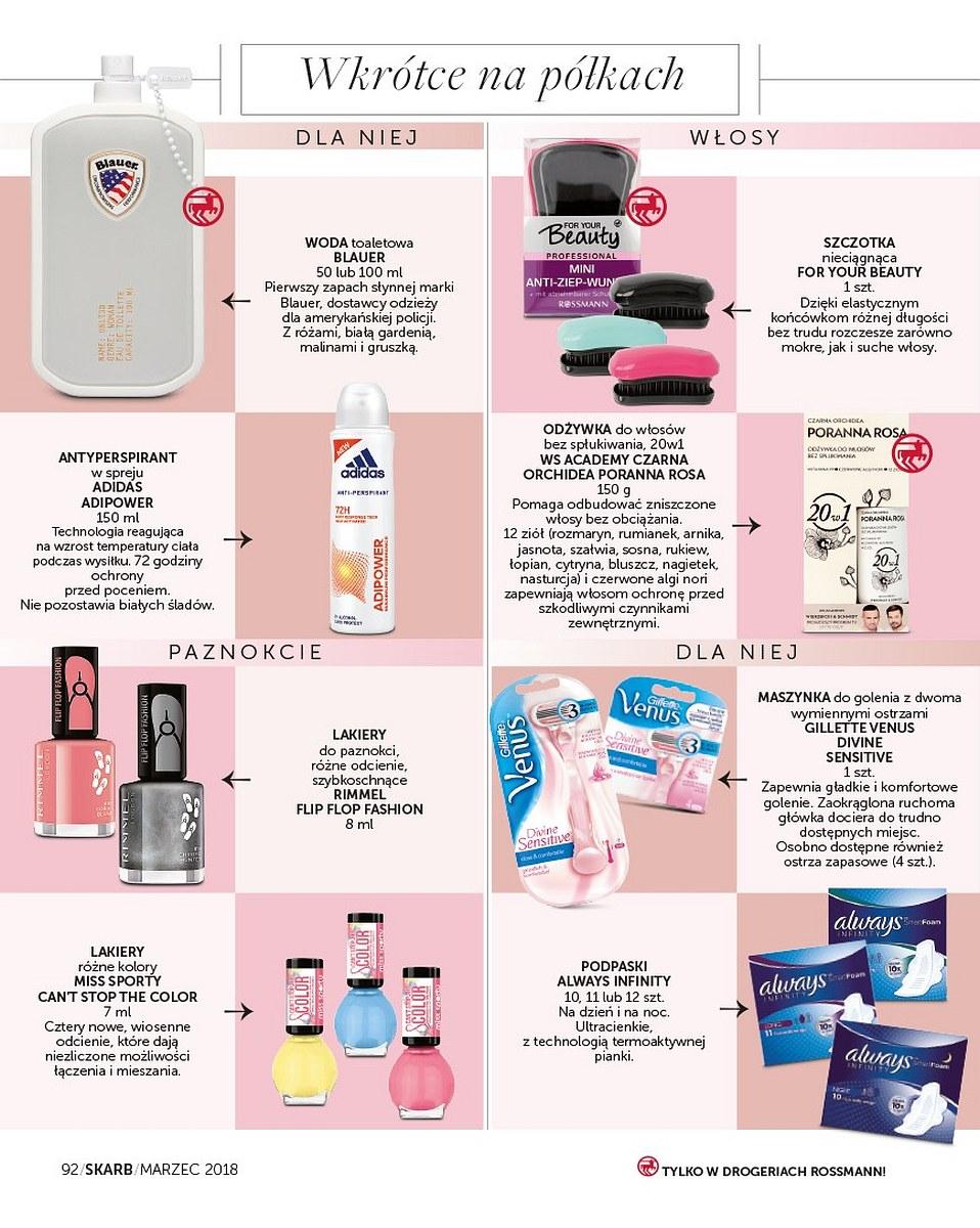 Gazetka promocyjna Rossmann do 31/03/2018 str.92