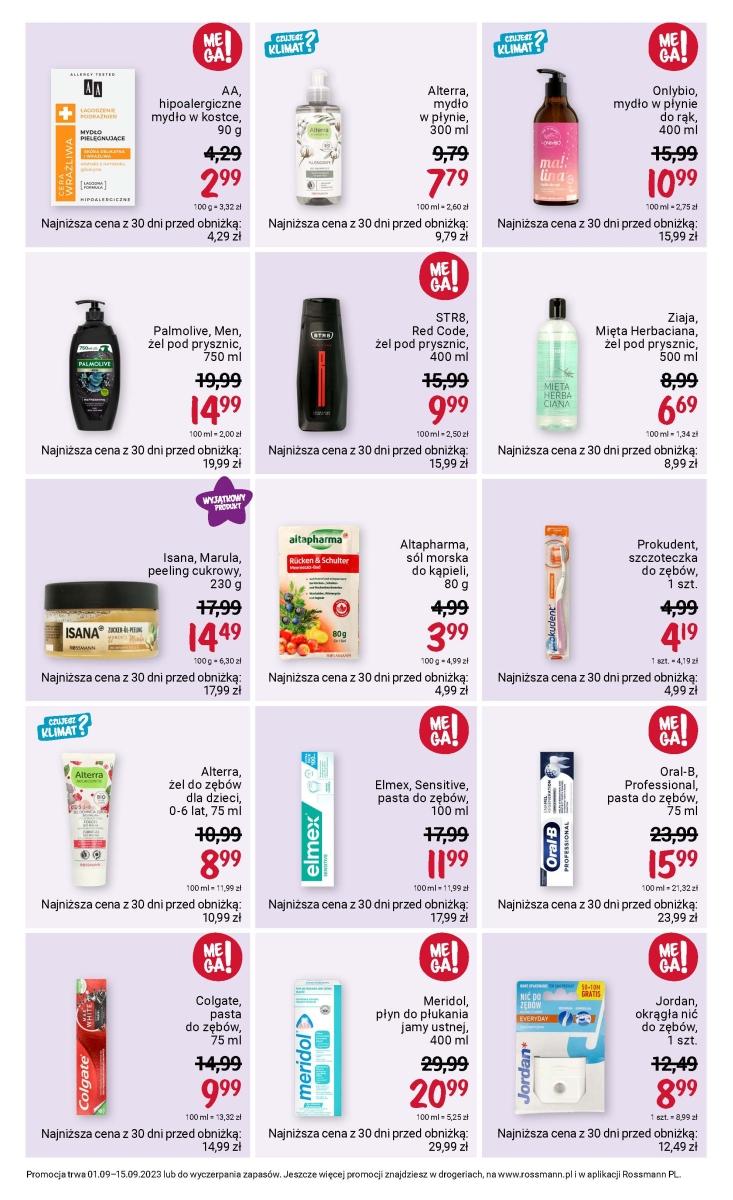 Gazetka promocyjna Rossmann do 15/09/2023 str.3