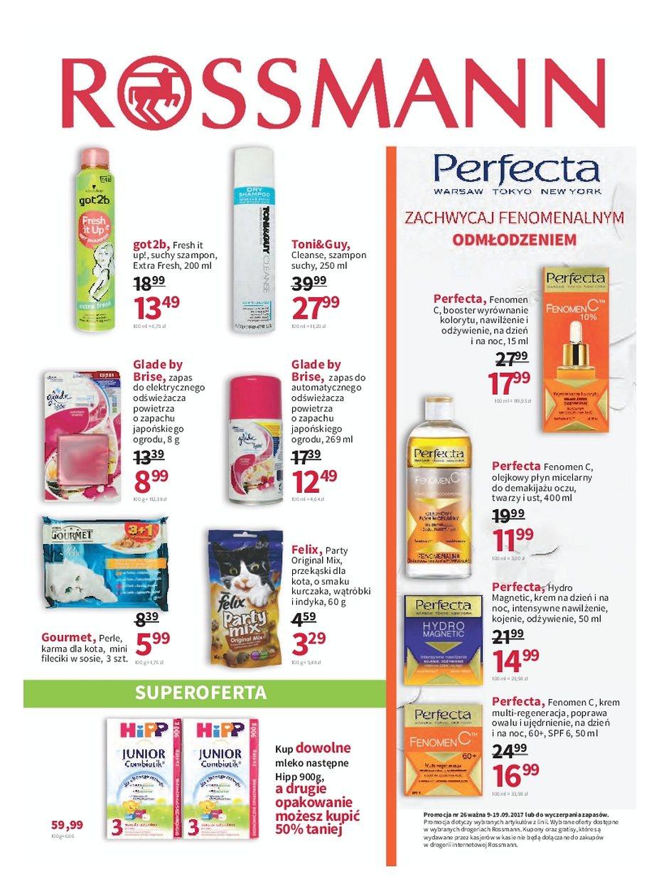 Gazetka promocyjna Rossmann do 19/09/2017 str.2