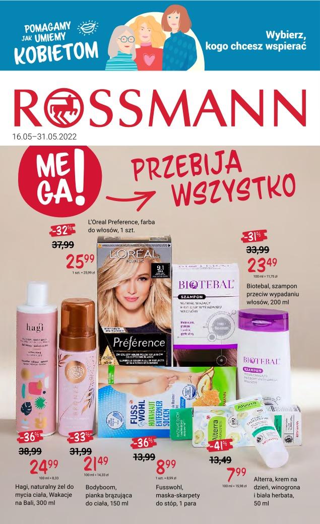 Gazetka promocyjna Rossmann do 31/05/2022 str.0