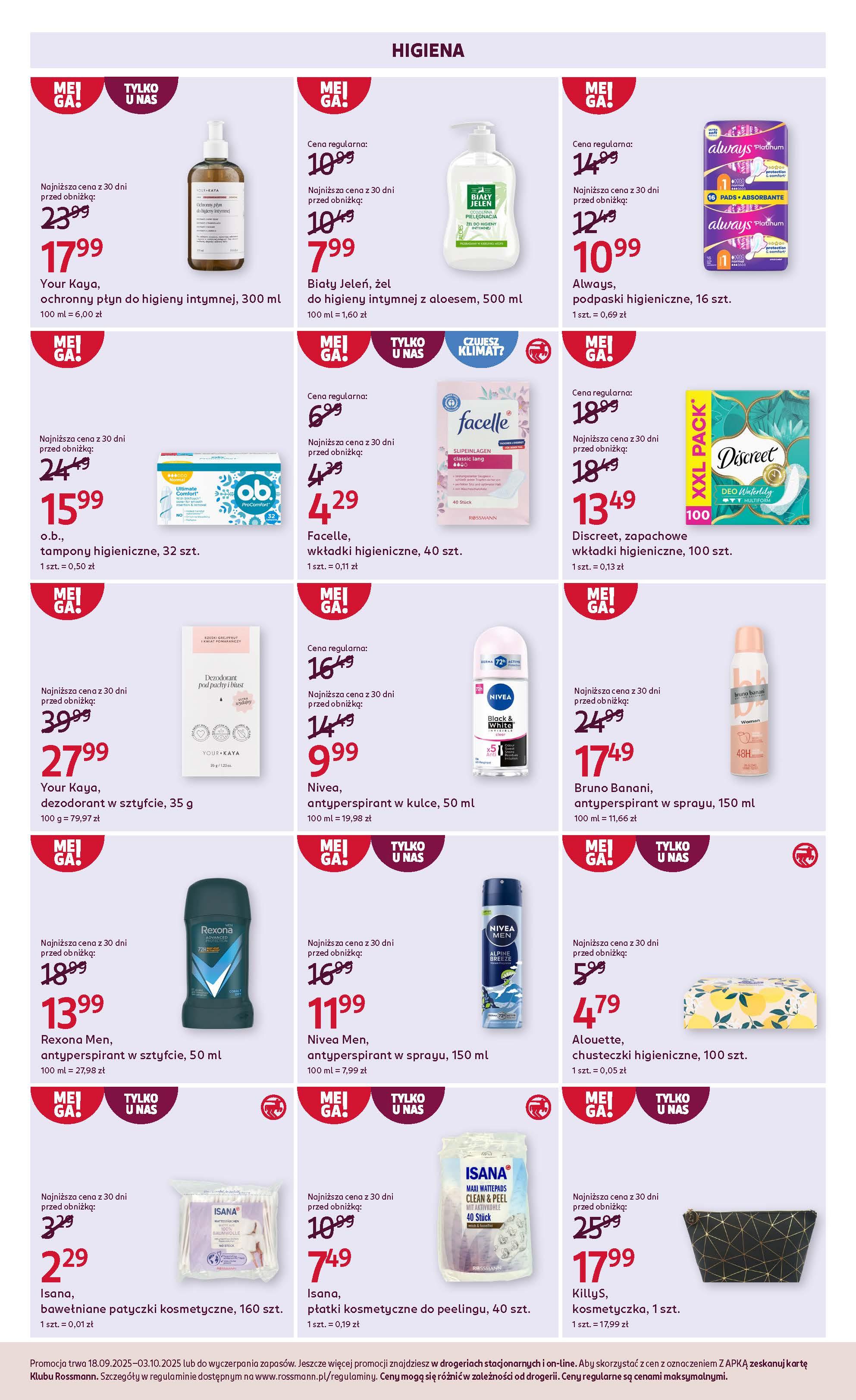 Gazetka promocyjna Rossmann do 03/10/2025 str.4