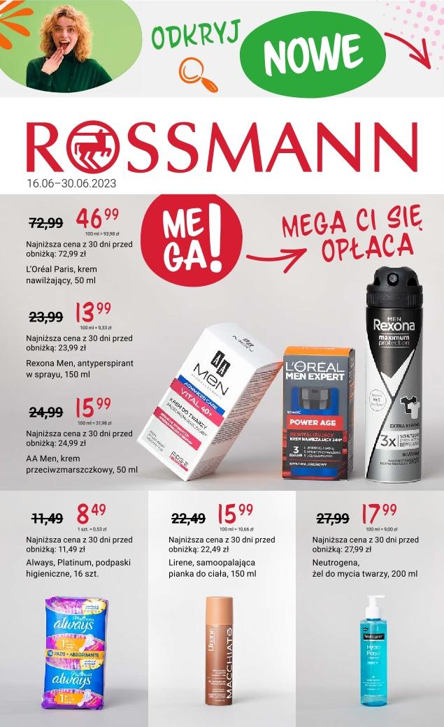 Gazetka promocyjna Rossmann do 30/06/2023 str.0