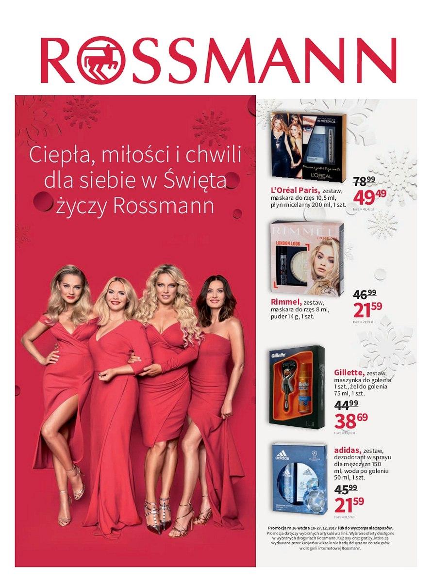 Gazetka promocyjna Rossmann do 27/12/2017 str.0